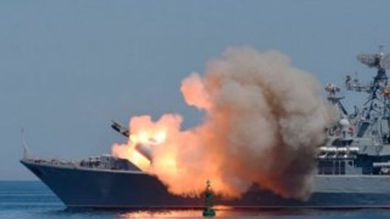 Rusya'dan Akdeniz'de dev İdlib tatbikatı