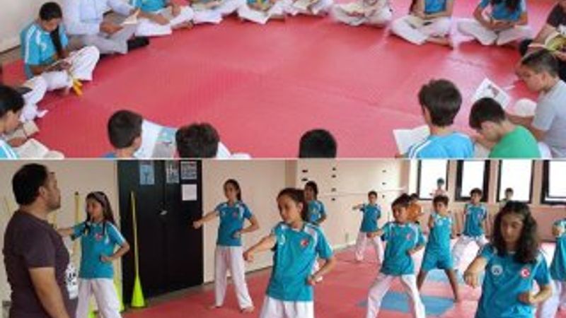 Önce kitap sonra antrenman