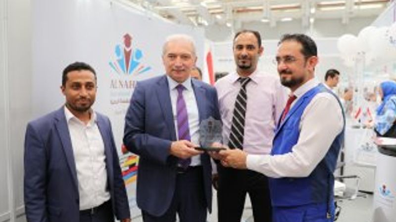 Başkan Uysal uluslararası İstanbul Arapça Kitap Fuarı'nda