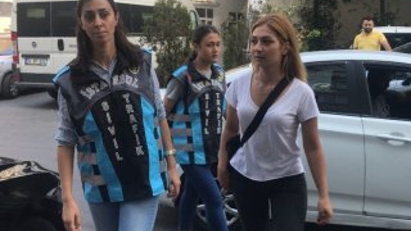 'Tek teker Buse' yakalandı