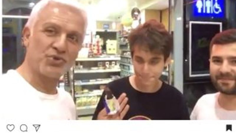 Talat Bulut benzincide doğum günü kutladı