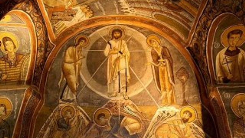 Bin yıllık fresklere özel koruma