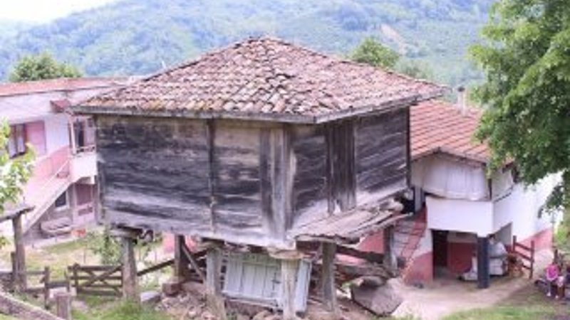 Köylerdeki eski evler tarihi yansıtıyor