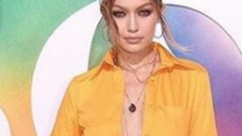 Gigi Hadid'in şaraplı çantası