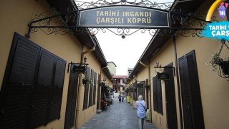 Irgandı Çarşılı Köprüsü'ne ziyaretçi yoğunluğu