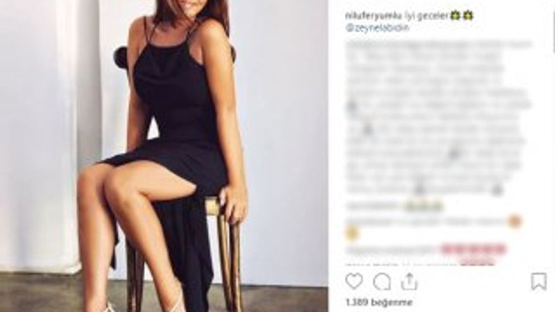 Nilüfer genç kızlara taş çıkardı