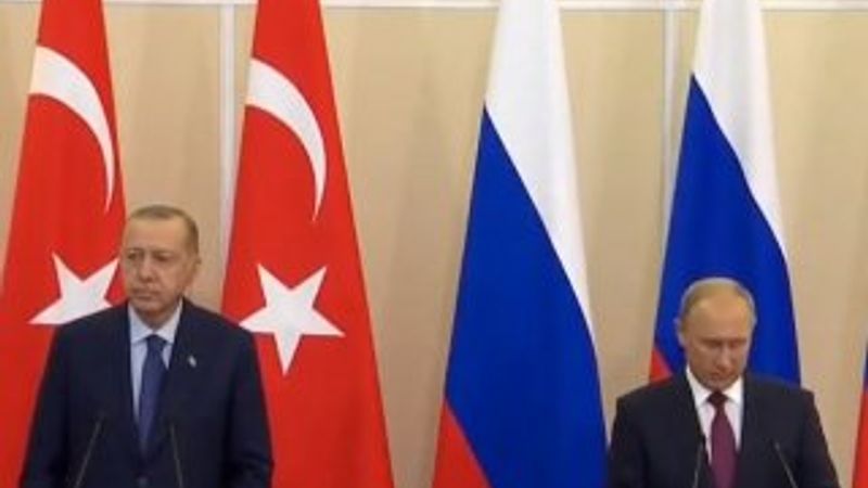 Başkan Erdoğan ile Putin'den ortak açıklama