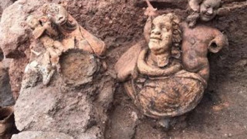 Bereket Tanrısı Dionysos'un  heykeli bulundu