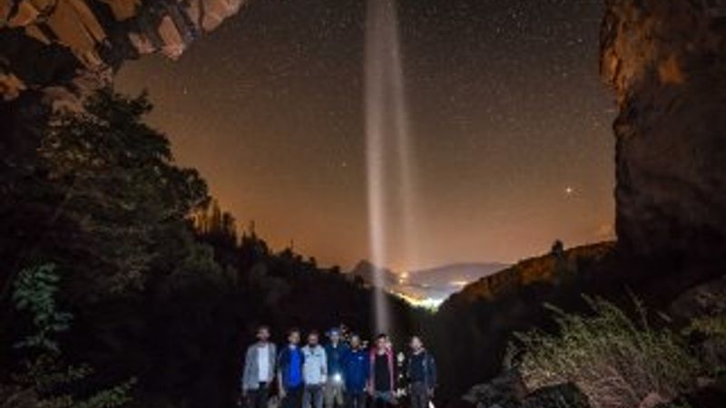 Yıldız fotoğrafları için Şebinkarahisar tercih ediliyor