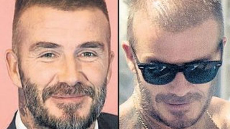 David Beckham'ın yeni saçları