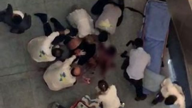 Atatürk Havalimanı'nda intihar girişimi