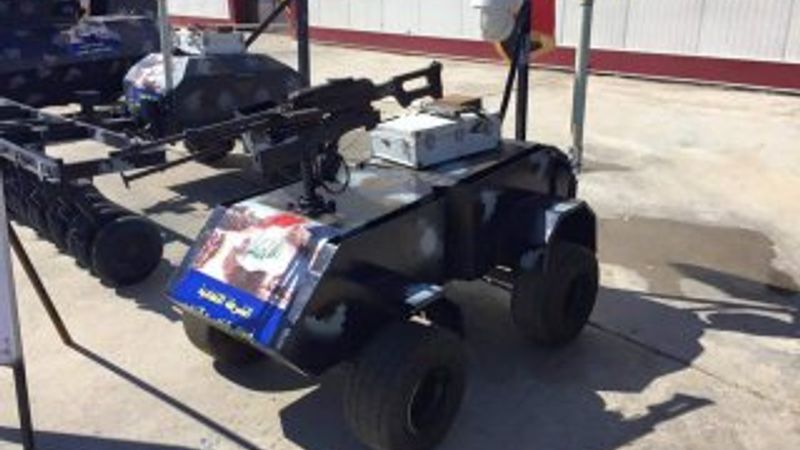 İran'ın insansız kara araçları