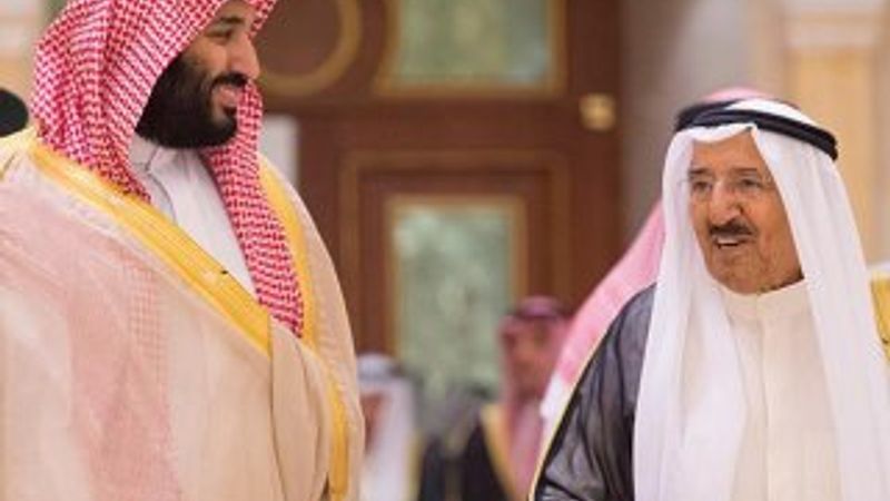 Selman ve Kuveyt Emiri görüştü