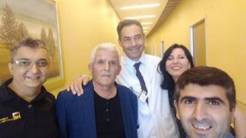 Yüksekova-Ukrayna karaciğer nakliyle bağlandı