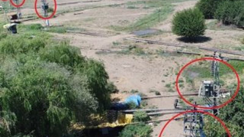 Mardin'de kaçak elektrikle mücadele