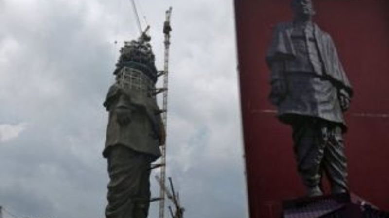 Dünyanın en büyük heykeline sona doğru