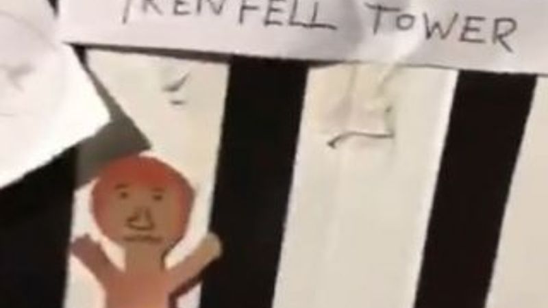 İngilizler Grenfell Tower yangını ile dalga geçti