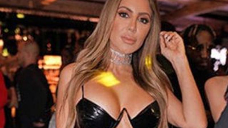 Larsa Pippen'dan iddialı elbise