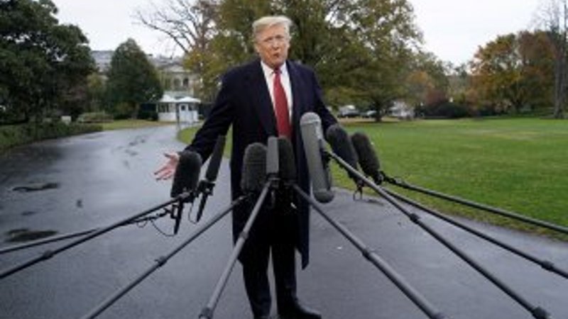 Trump'tan Macron'a cevap