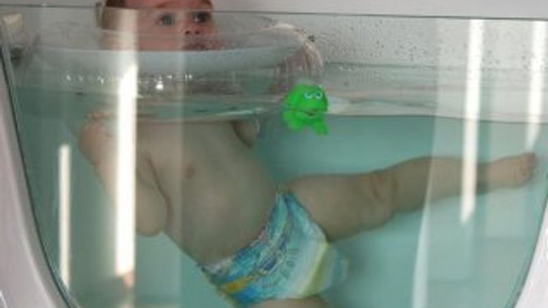 Bebeklere SPA ve masaj hizmeti