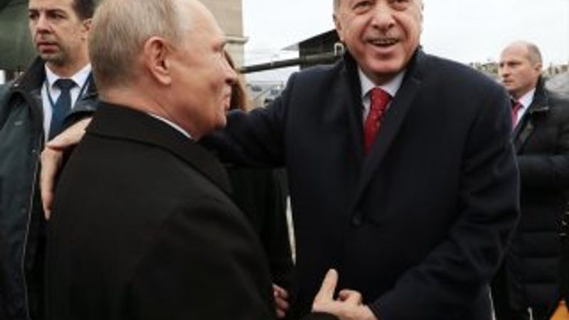 Başkan Erdoğan ile Putin bir araya geldi