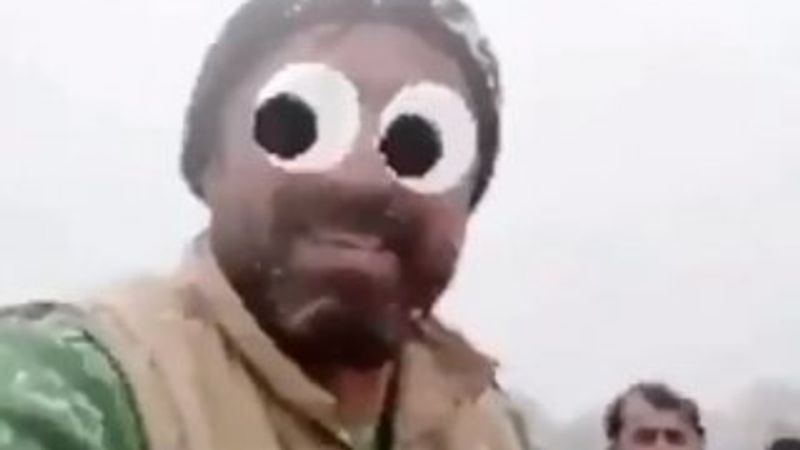 Ordulu adam telefondaki filtreleri yeni keşfetti