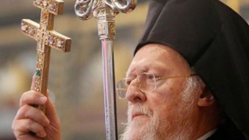 Yunan Bakan'ı azarlayan Patrik'ten Erdoğanlı tepki