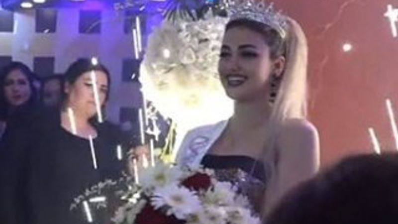 Terörist YPG bölgesinde güzellik yarışması