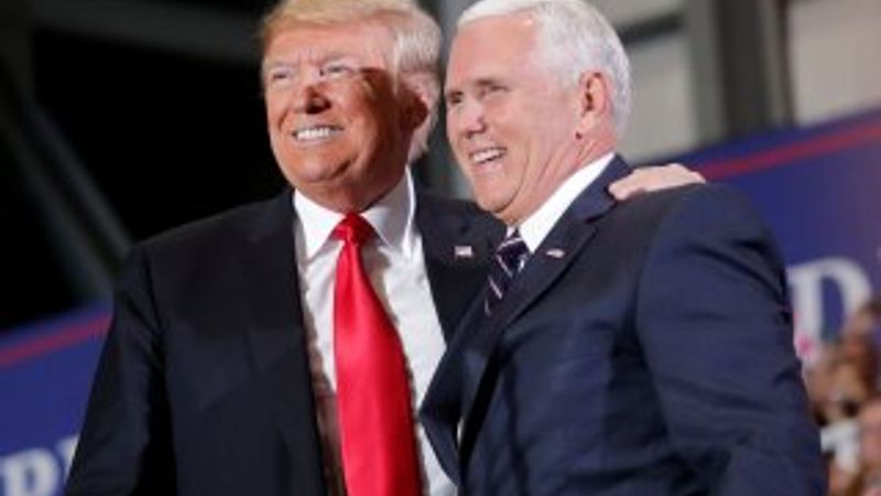 Trump: Yardımcım Pence'e güvenim tam