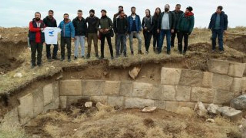 2600 yıllık kent kalıntısına yoğun ilgi