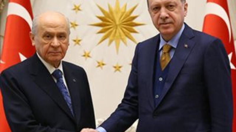 Başkan Erdoğan ile Bahçeli arasında ittifak görüşmesi