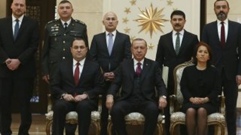 Başkan Erdoğan'ın kabulü