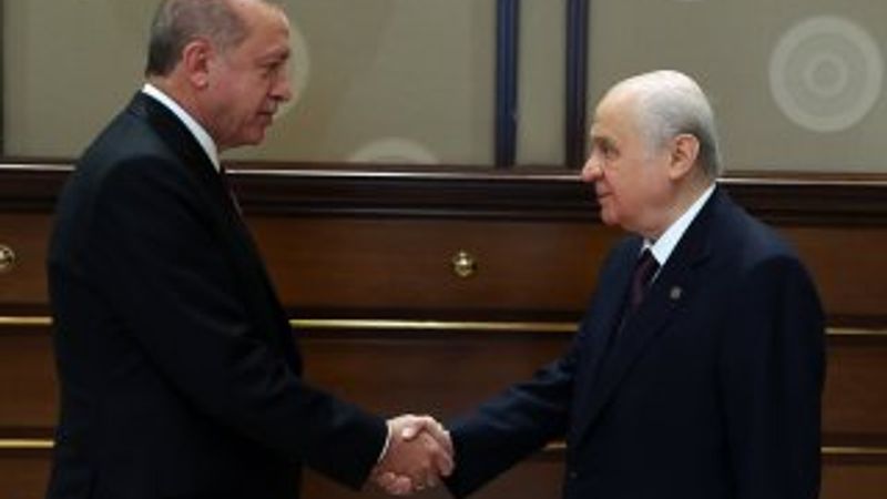 Başkan Erdoğan ve Devlet Bahçeli görüşmesi sona erdi