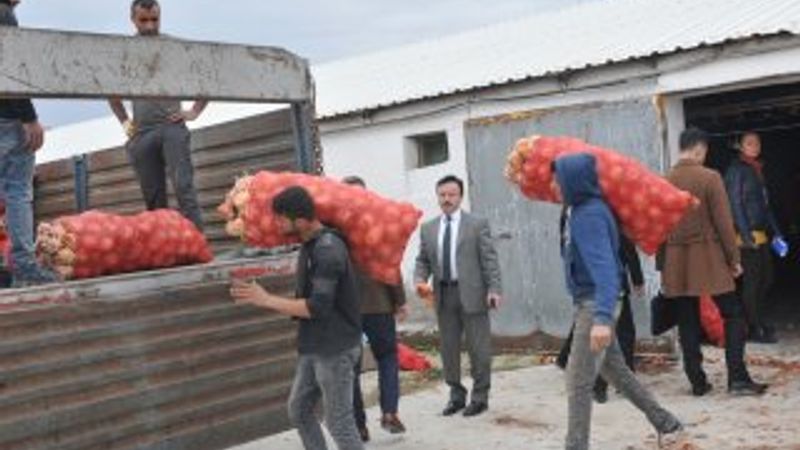 43 soğan deposuna denetim