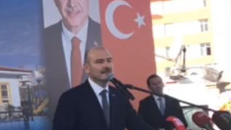 Bakan Süleyman Soylu Antalya'da konuştu