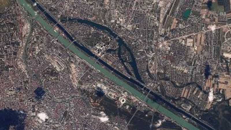 Rasat uydusu Viyana'yı görüntüledi