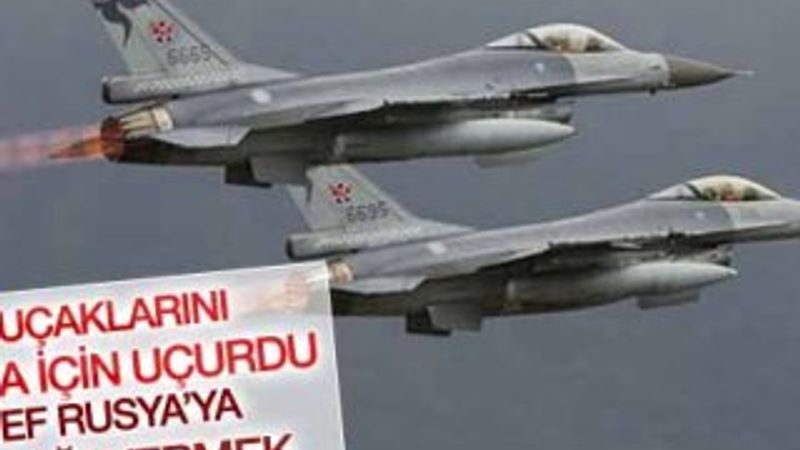 ABD uçaklarıyla Rusya'ya gözdağı verdi