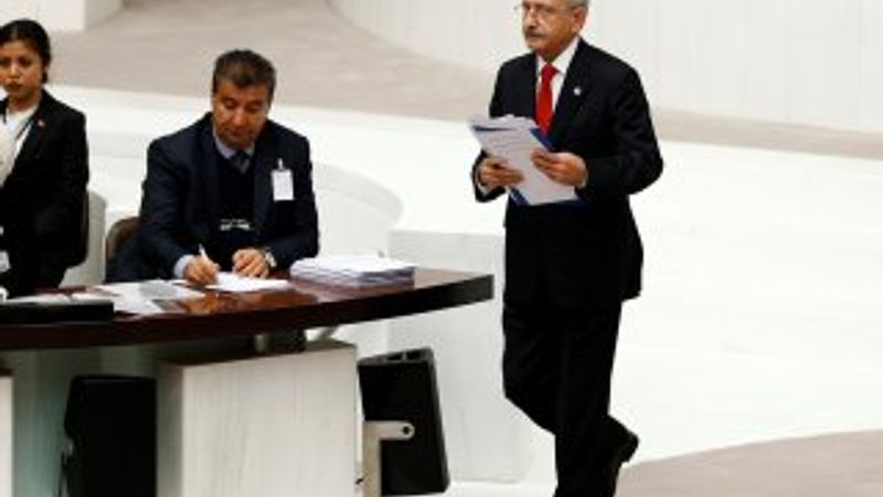 Kılıçdaroğlu'nun konuşması sırasında yaşanan gerginlik