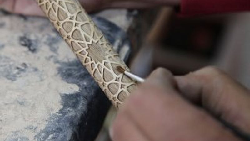 Türk kültürünün işlemeli sanatı: Baston