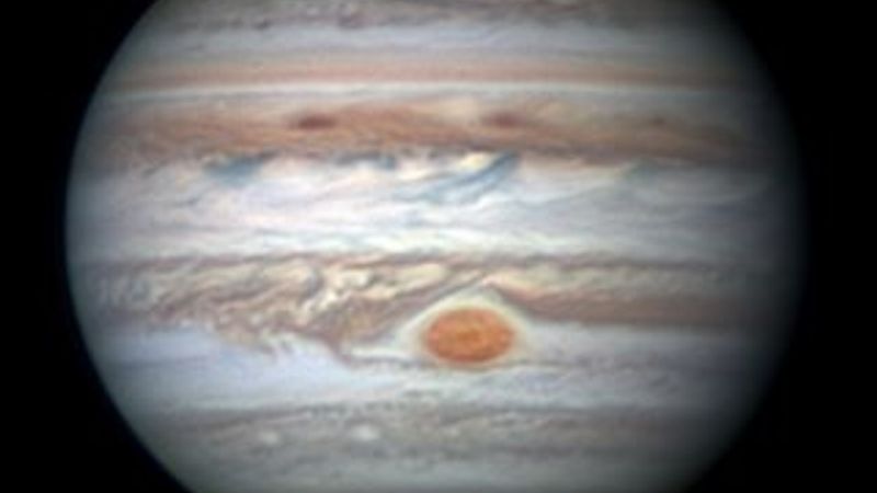 NASA, Jüpiter'deki fırtınaları görüntüledi