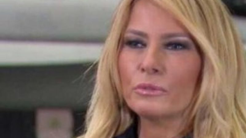 Melania Trump'ın yeni tarzı