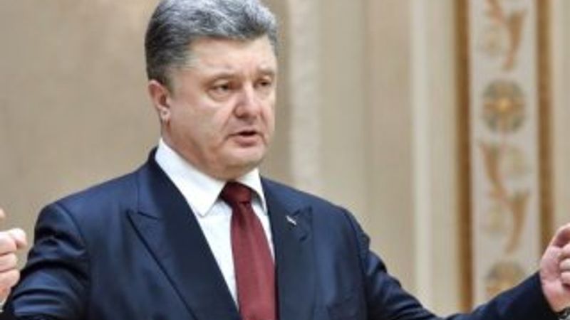 Poroşenko'dan Erdoğan'a teşekkür