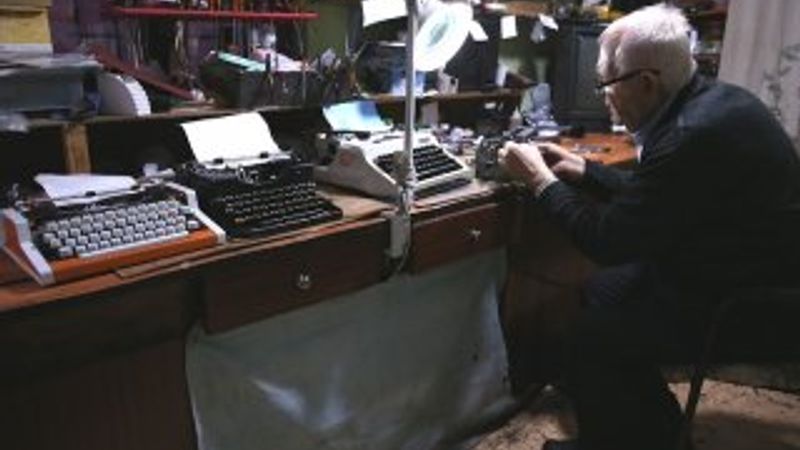 Zamana direnen daktilo ustası