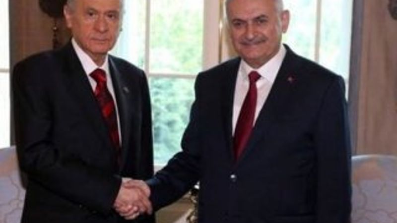 Binali Yıldırım, Devlet Bahçeli ile görüştü