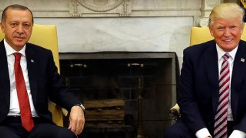 Erdoğan ile Trump Suriye'yi görüştü
