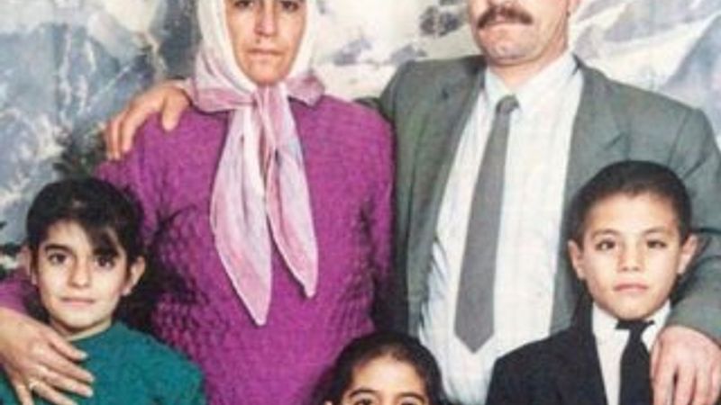 Nusret Gökçe'nin aile fotoğrafı