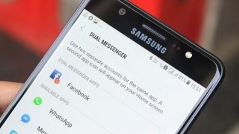 Samsung telefonlarda iki WhatsApp hesabı kullanma