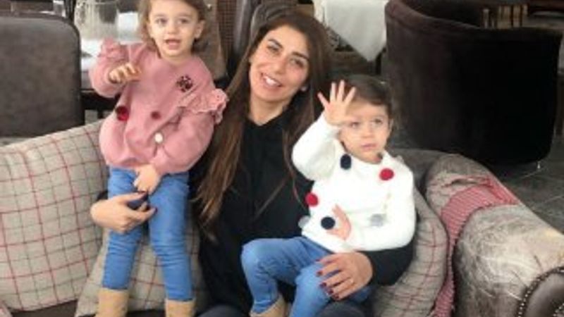 Ebru Şancı'nın kar tatili