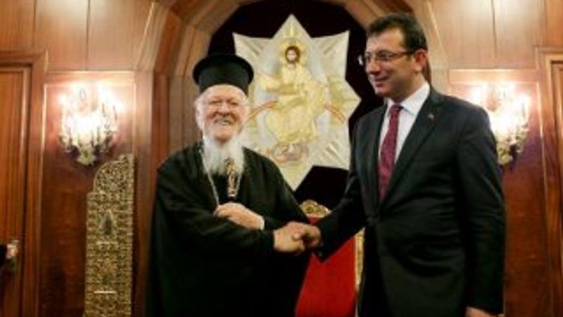 İmamoğlu'ndan dini liderlere Noel ziyareti