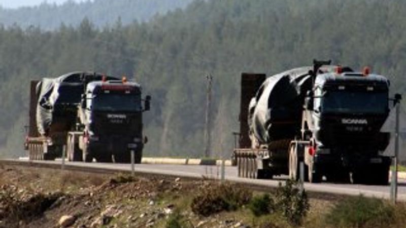 Suriye sınırına askeri sevkiyat